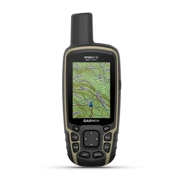 Garmin GPSMAP 65, Henkilökohtainen, Musta, Vesitiivis, TopoActive Europe routable, IPX7, TFT