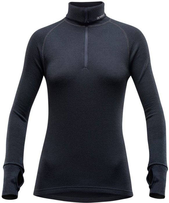 Devold Expedition Merino 235 Z.Neck Wmn Black - S
