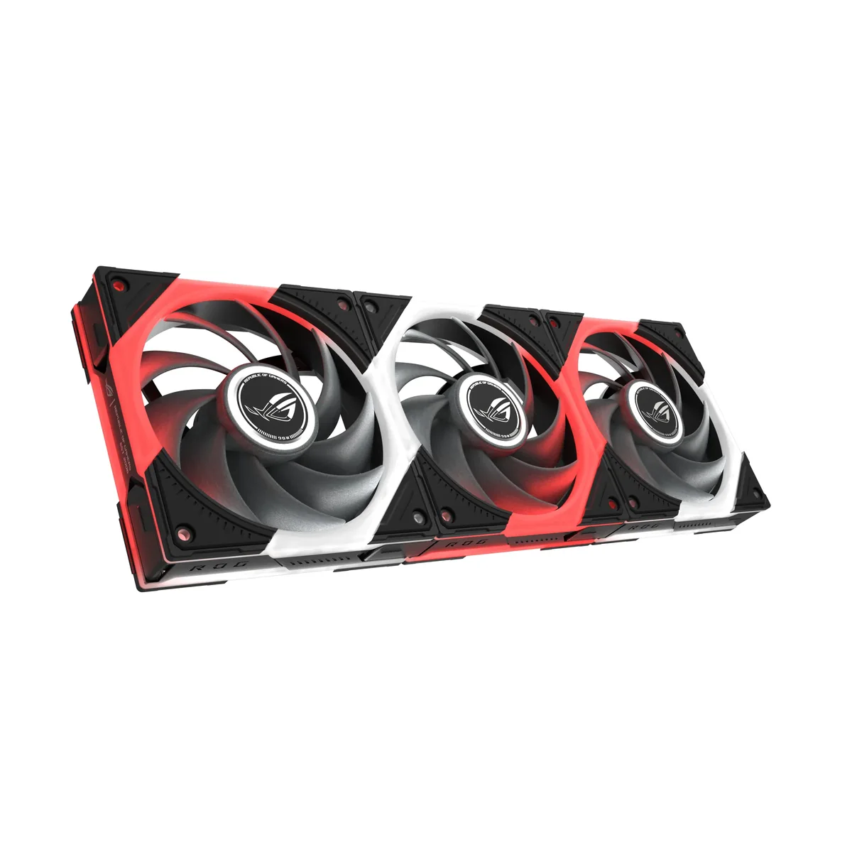 ASUS ROG EURUX GR120 ARGB Tietokonekotelon tuuletin, 120 mm, Musta, 3 kappaleen pakkaus