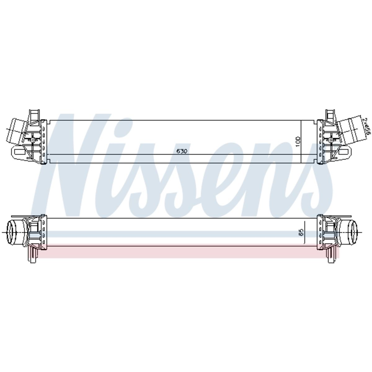 Välijäähdytin NISSENS 96507