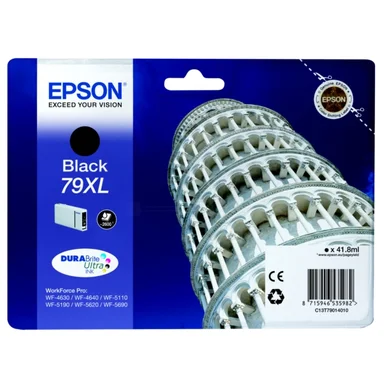 EPSON 79XL-mustekasetti, 41.8 ml, musta