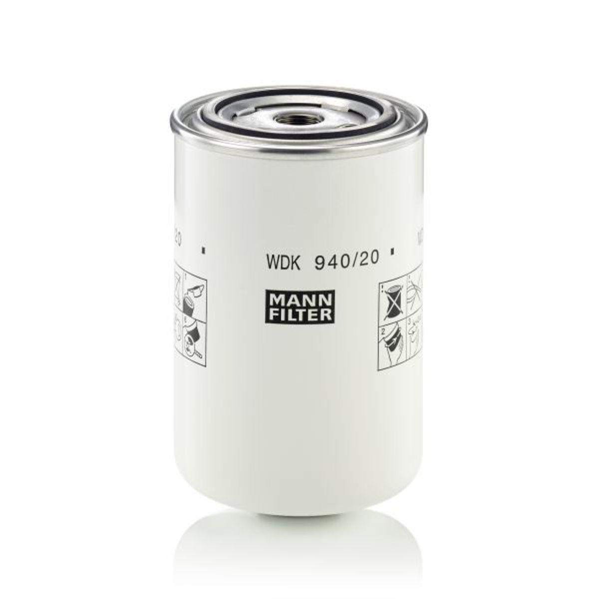 Polttoainesuodatin MANN-FILTER WDK 940/20
