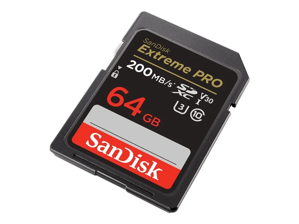 SanDisk Extreme PRO 64 Gt SDXC UHS-I U3 V30 -muistikortti