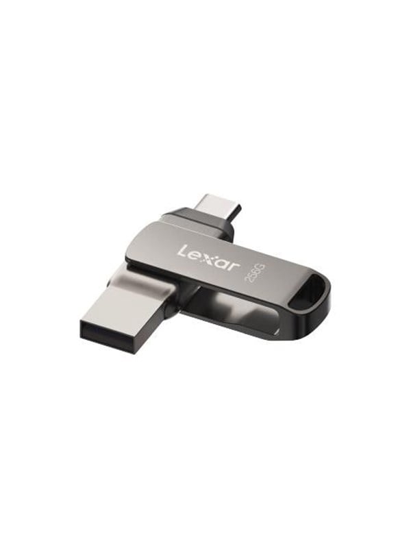 Lexar Jumpdrive Dual Drive D400 128gb Usb-a / Usb-c Harmaa