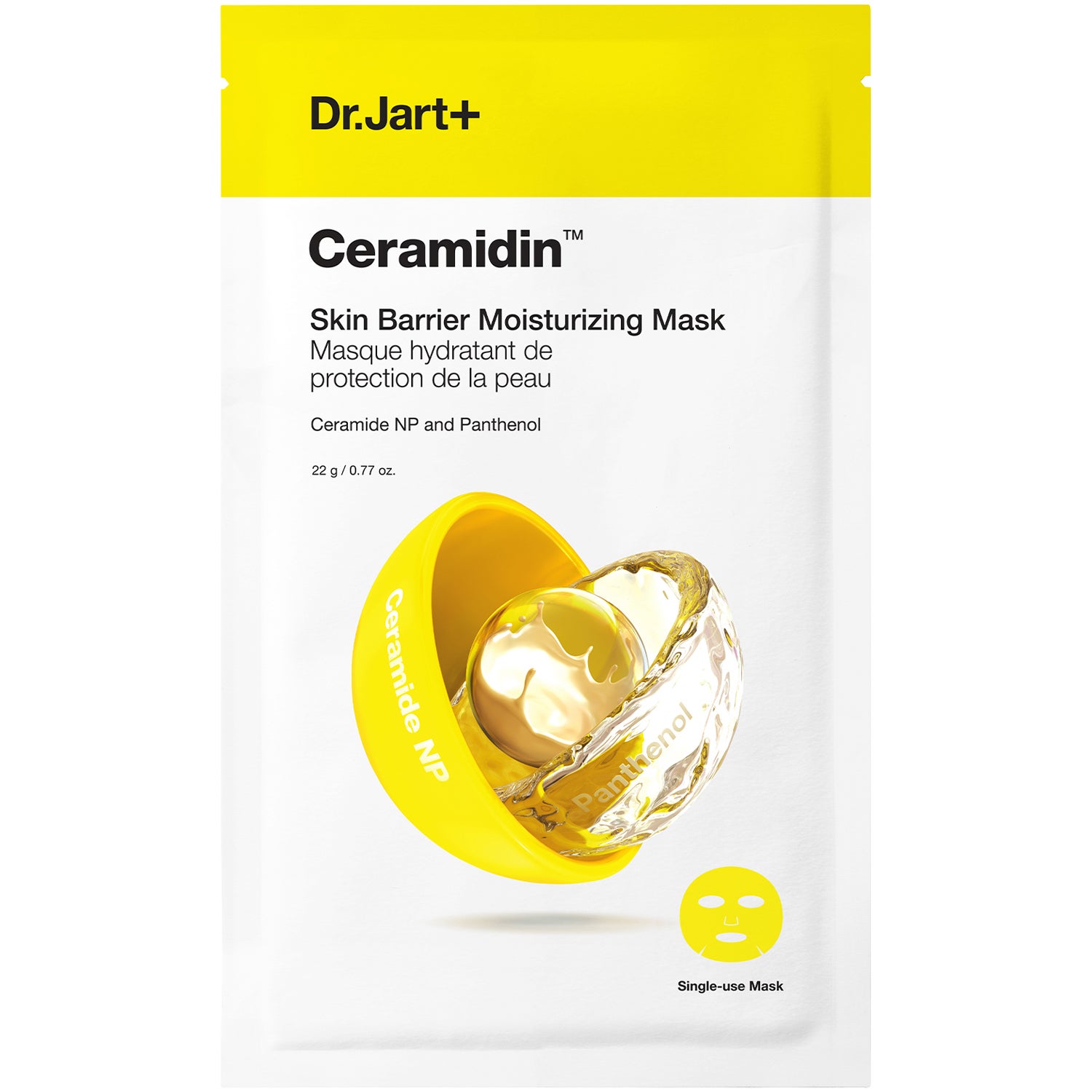 Dr.Jart+ Ceramidin Skin Barrier Moisturizing Mask 22 g