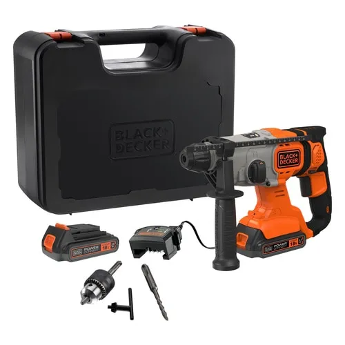 Black & Decker BLACK+DECKER BCD900E2K - rotary hammer - cordless - 2 batteries