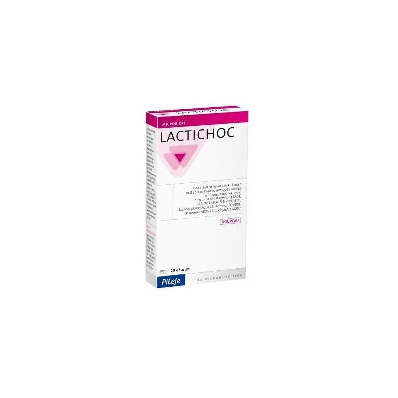 Pileje Lactichoc 20 kapselia