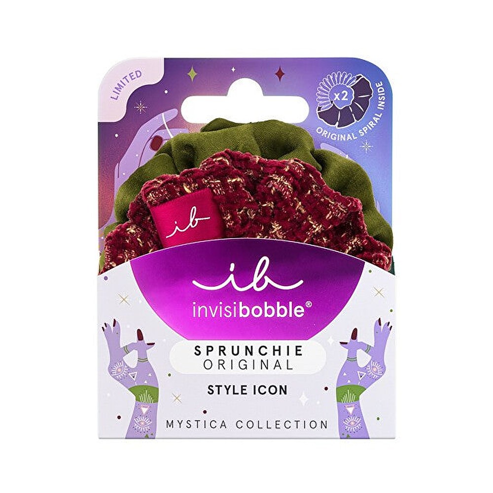 Invisibobble Mystica Merry For Love -hiuskuminauhat 2 kpl