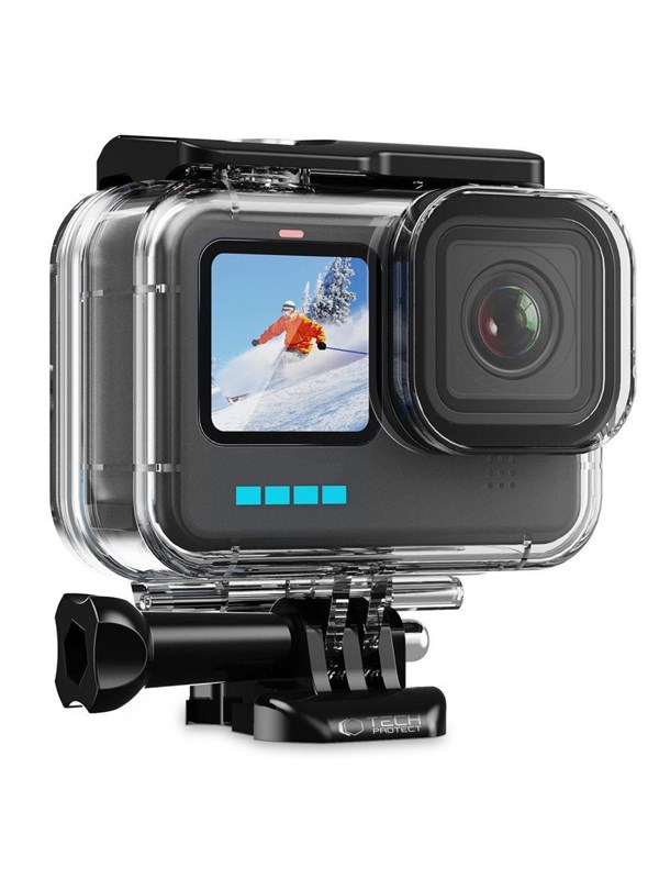 TECH-PROTECT GA200 WATERPROOF CASE GOPRO HERO 9 / 10 / 11 / 12 / 13 CLEAR