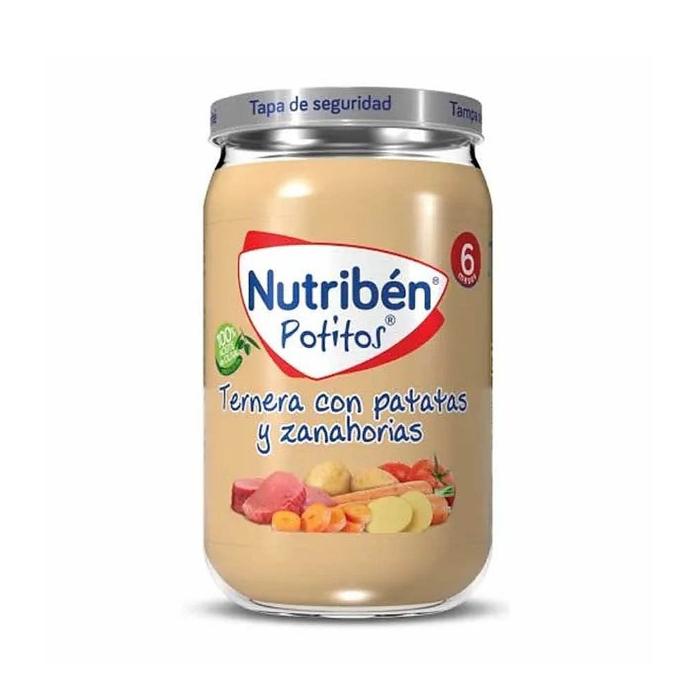 Nutribén Potito Naudanliha, perunat ja porkkanat 235g