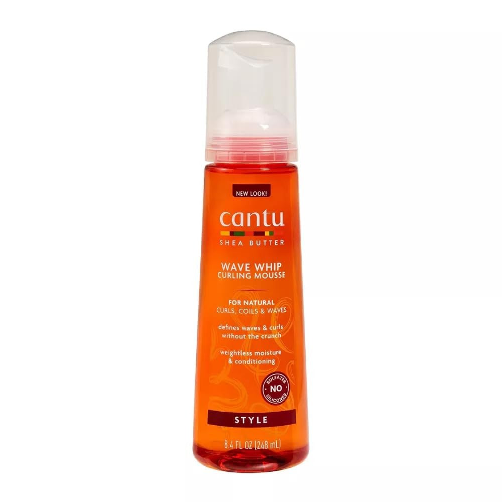 Wave Whip -hiusvaahto sheavoilla Cantu 248 ml