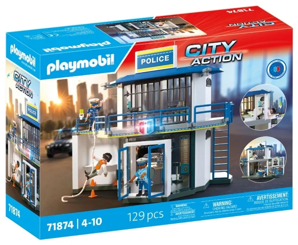 Playmobil Kaupunkitoimintaa - City Action Police Station with Investigation Room - 71875
