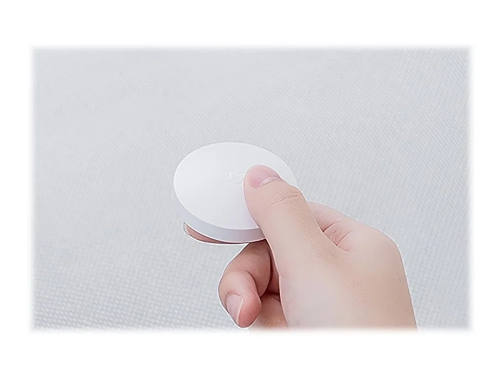 Xiaomi Mi Wireless Switch, Kädessä pidettävä/seinään kiinnitettävä, Langaton, Valkoinen, CE, CR2032, -5 - 40 °C