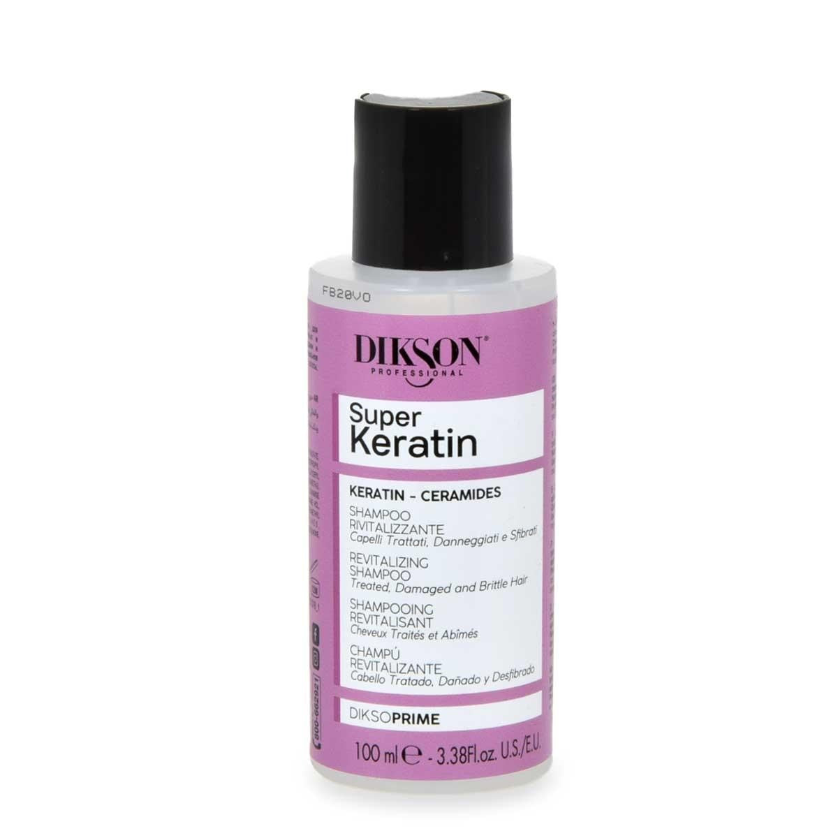 Dikson Super Keratin Cermidi Shampoo rivitalizzante 100ml — Shampoo