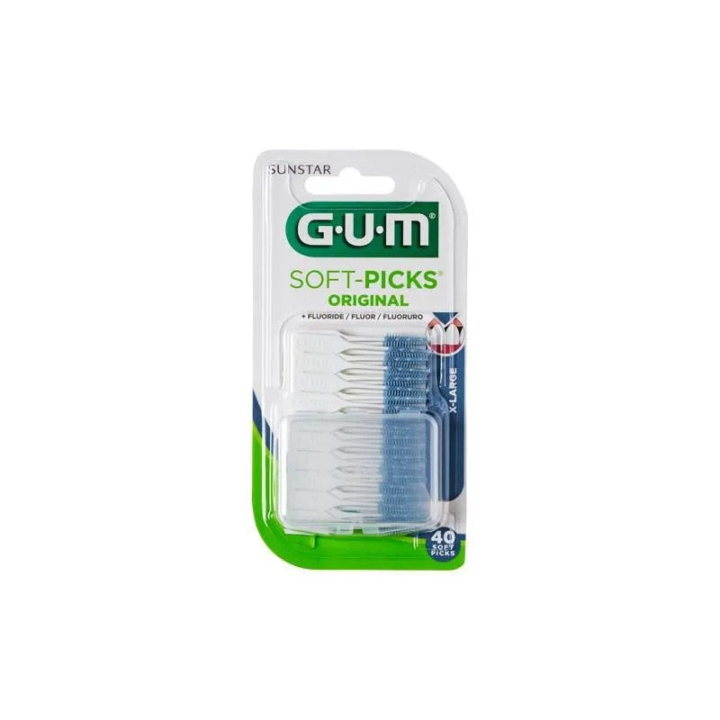 Gum Soft-Picks -kumifilamentit X-Large 40 yksikköä