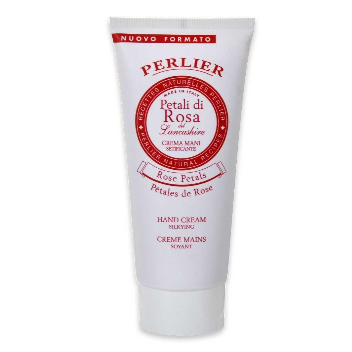 Perlier Käsivoide Hoitava Ruusupetaleja Lancashire 100 ml — Käsivoide