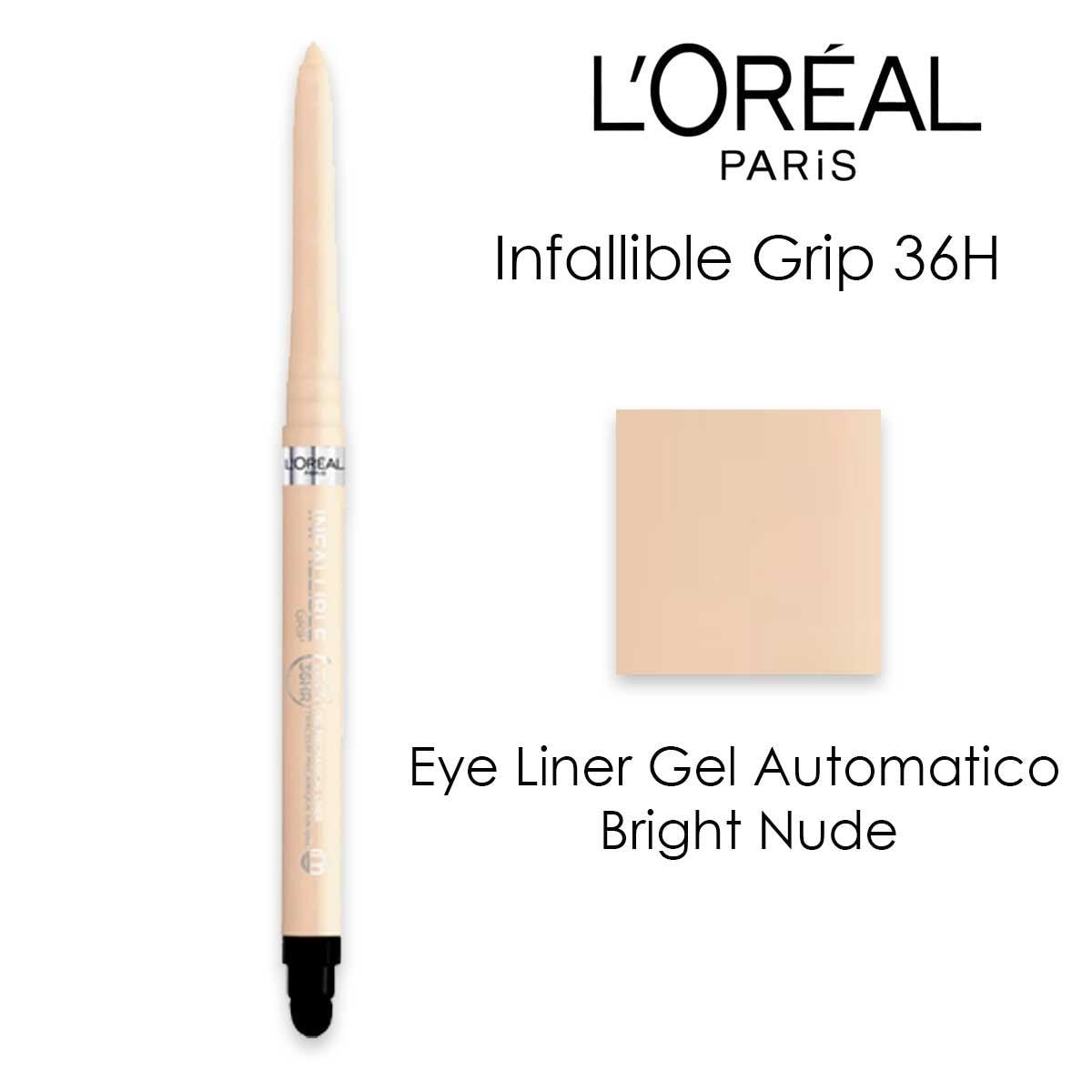 L'oreal infaillible geeli grip automaattinen eyeliner 10 kirkas