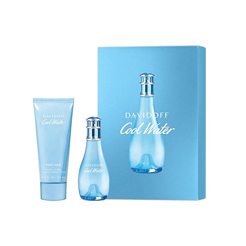 Davidoff Cool Water Woman EDT 30ml + Lozione corpo 75ml — Eau de Toilette