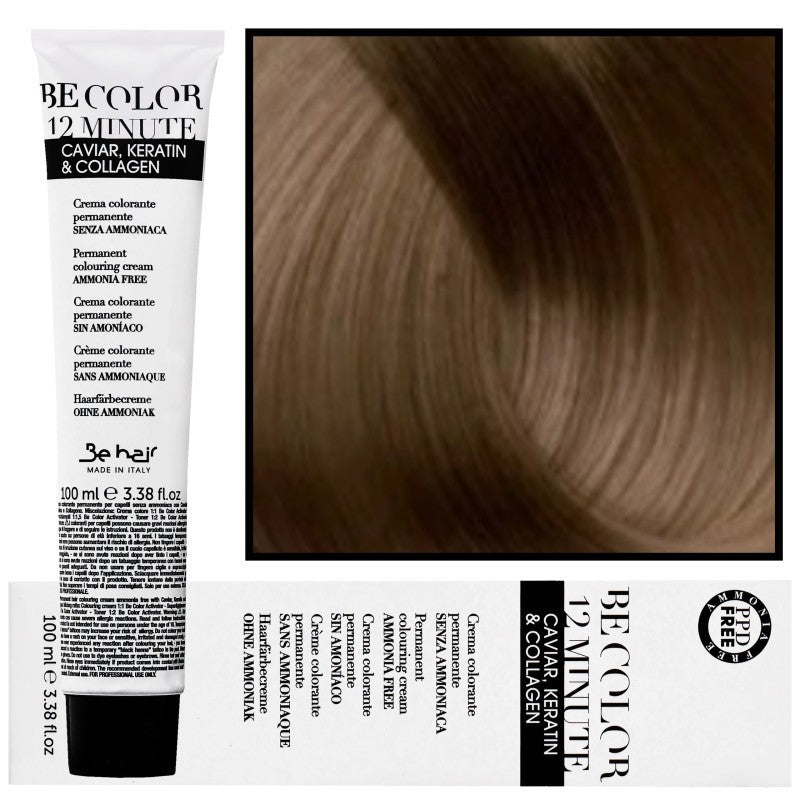 Be Hair Be Color Hiusten Väri 12 minuuttia 100ml 6,8 | Tumma Beige Blond