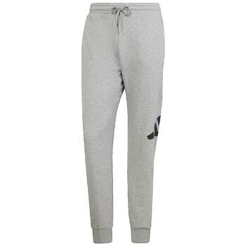 ADIDAS SPORTSWEAR Urheiluhousut 'ESSENTIALS BIG LOGO FRENCH TERRY'  antrasiitti / vaaleanharmaa