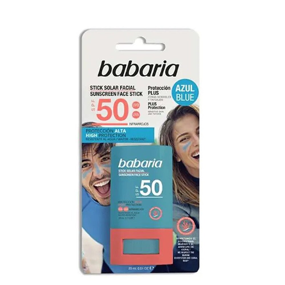 Babaria Kasvojen aurinkovoide Stick Spf50 20 ml