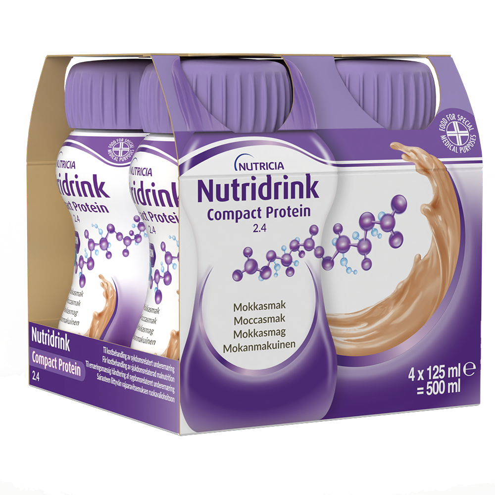 Nutridrink Compact Protein mokka 4x125 ml