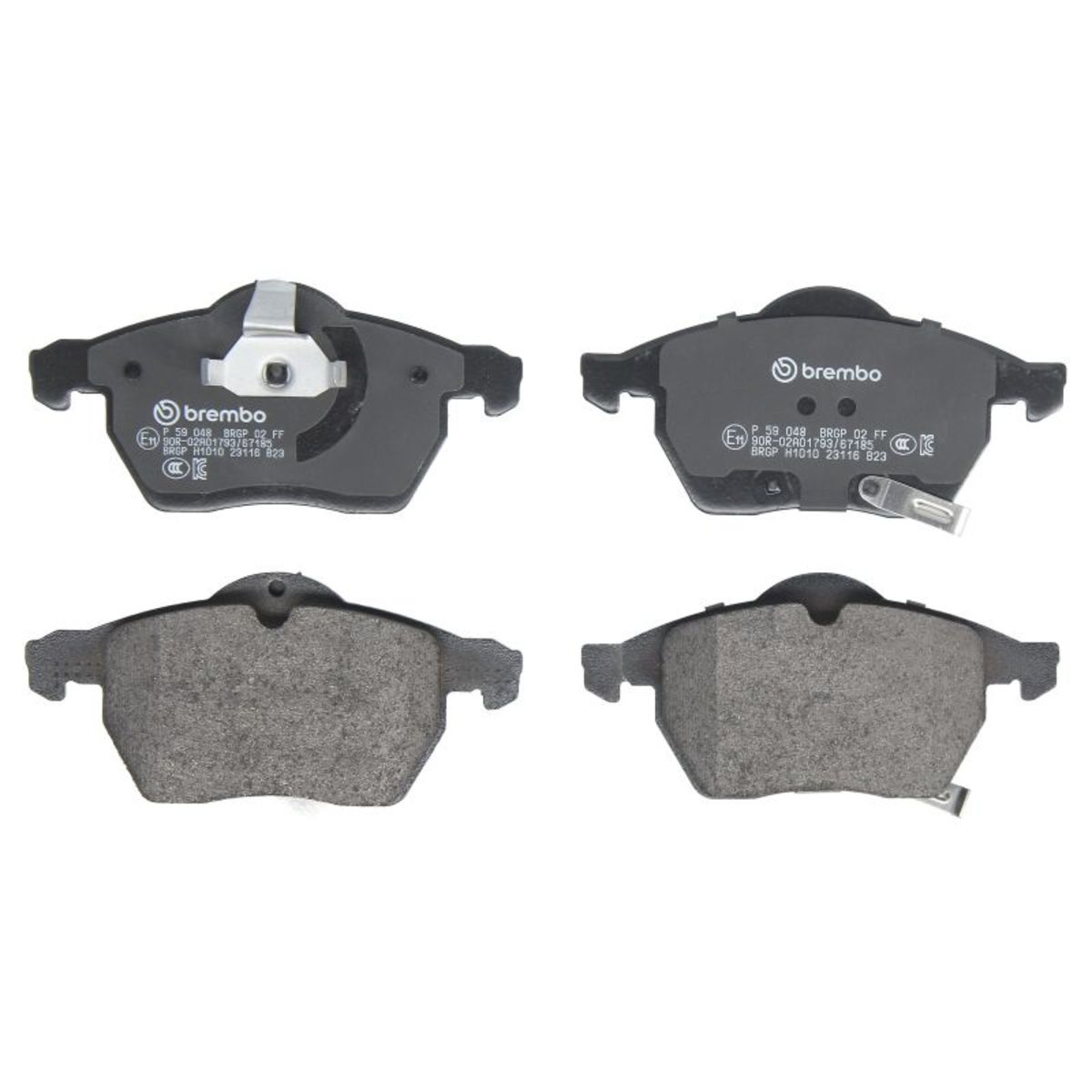 Jarrupalat, levyjarru BREMBO P 59 048