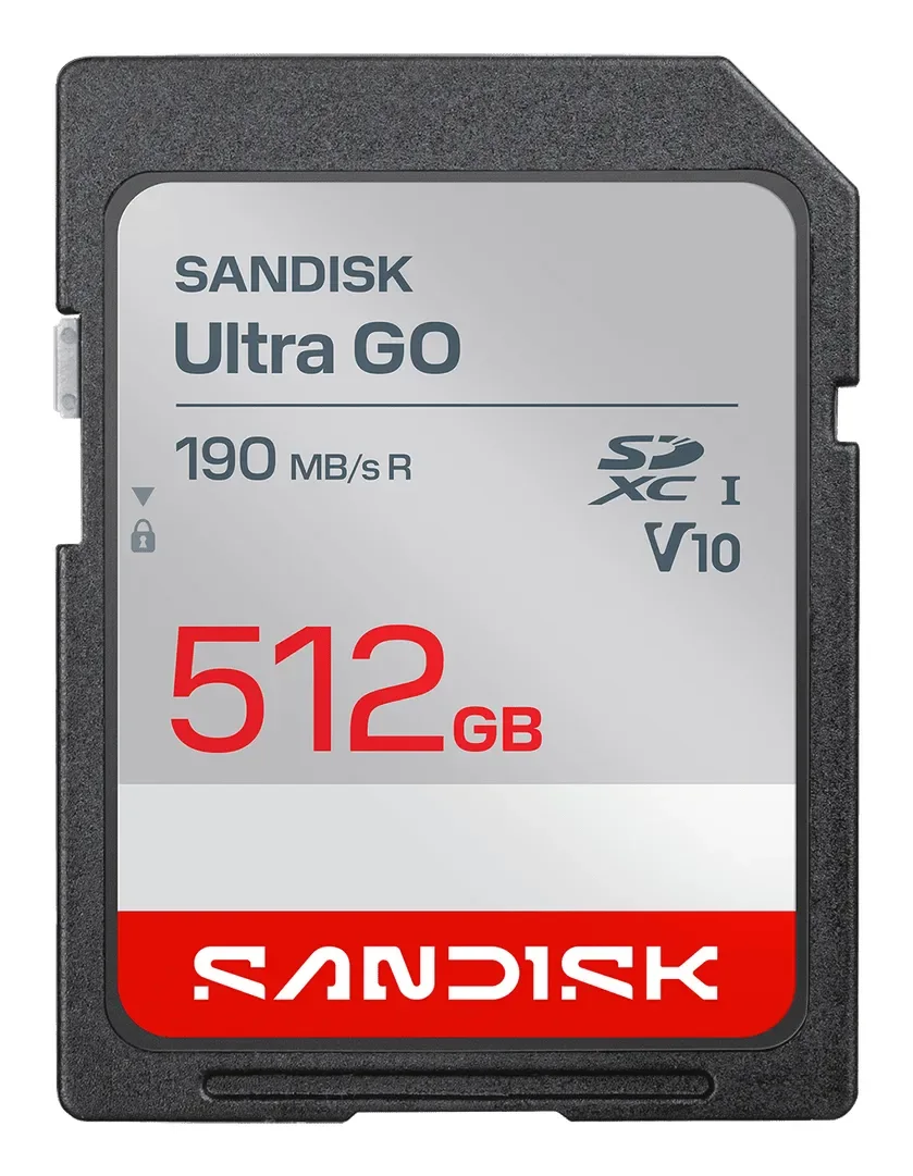 SANDISK Ultra GO SD - 190MB/s - 512GB