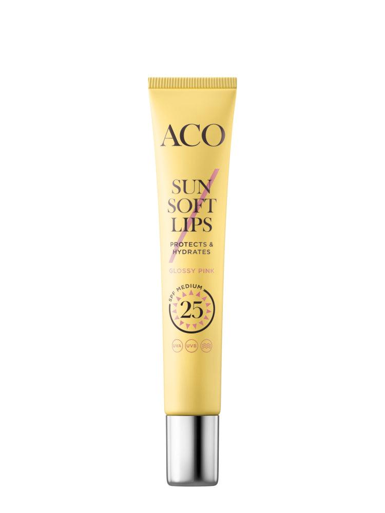 Aco Sun Soft Lips spf 25 12 ml hajusteeton
