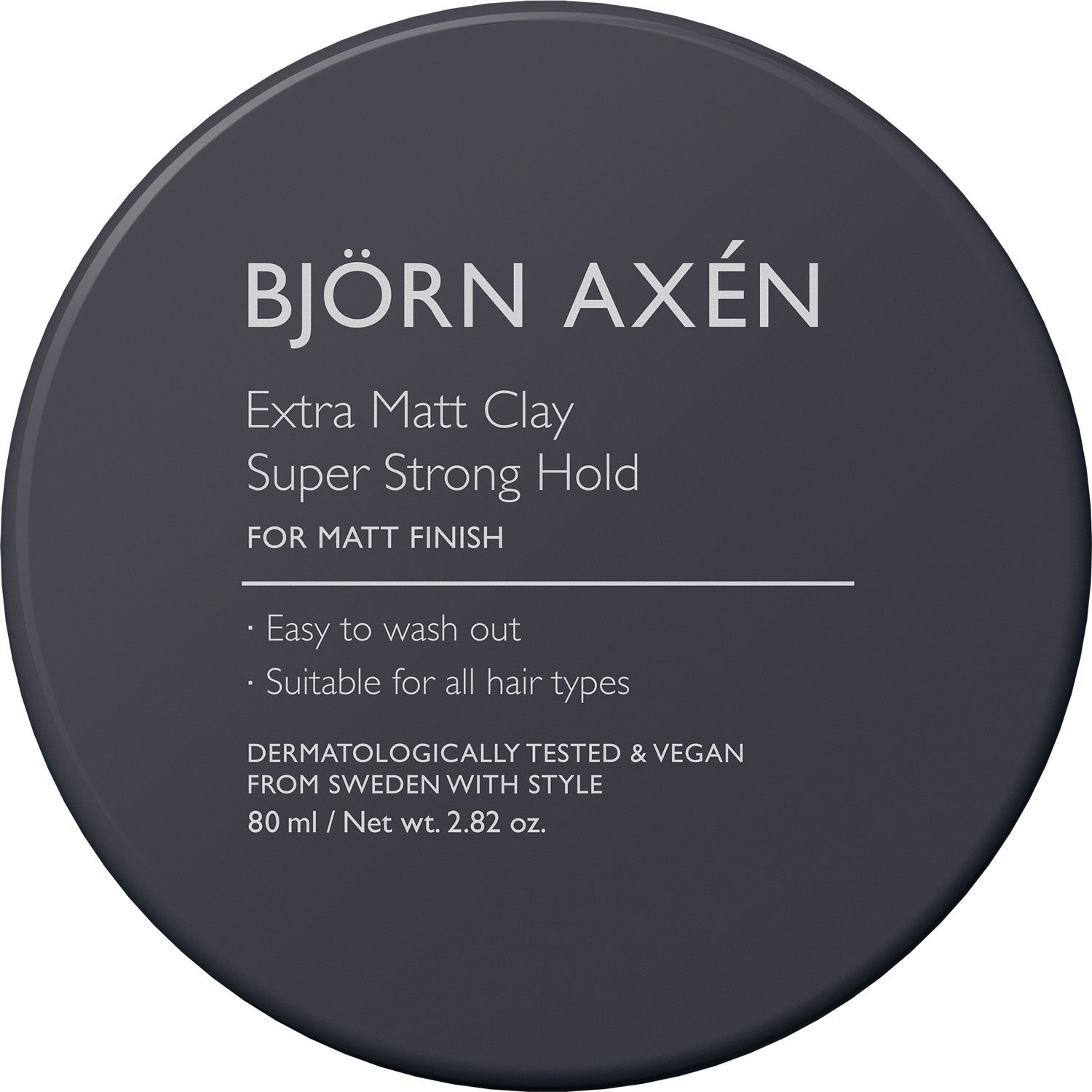 Björn Axén Extra Matt Clay Super Strong Hold - 80 ml