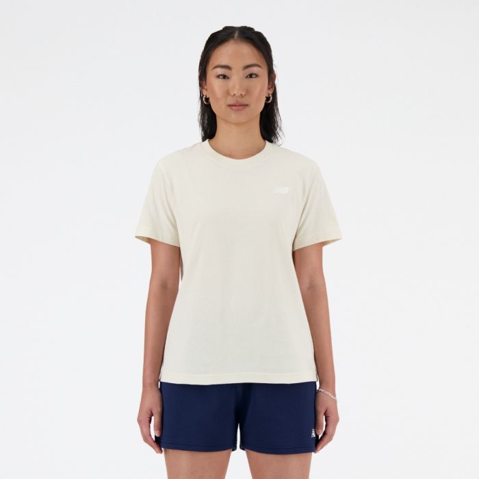 New Balance Sport Essentials Jersey SS Tee K. XL Valkoinen Naiset