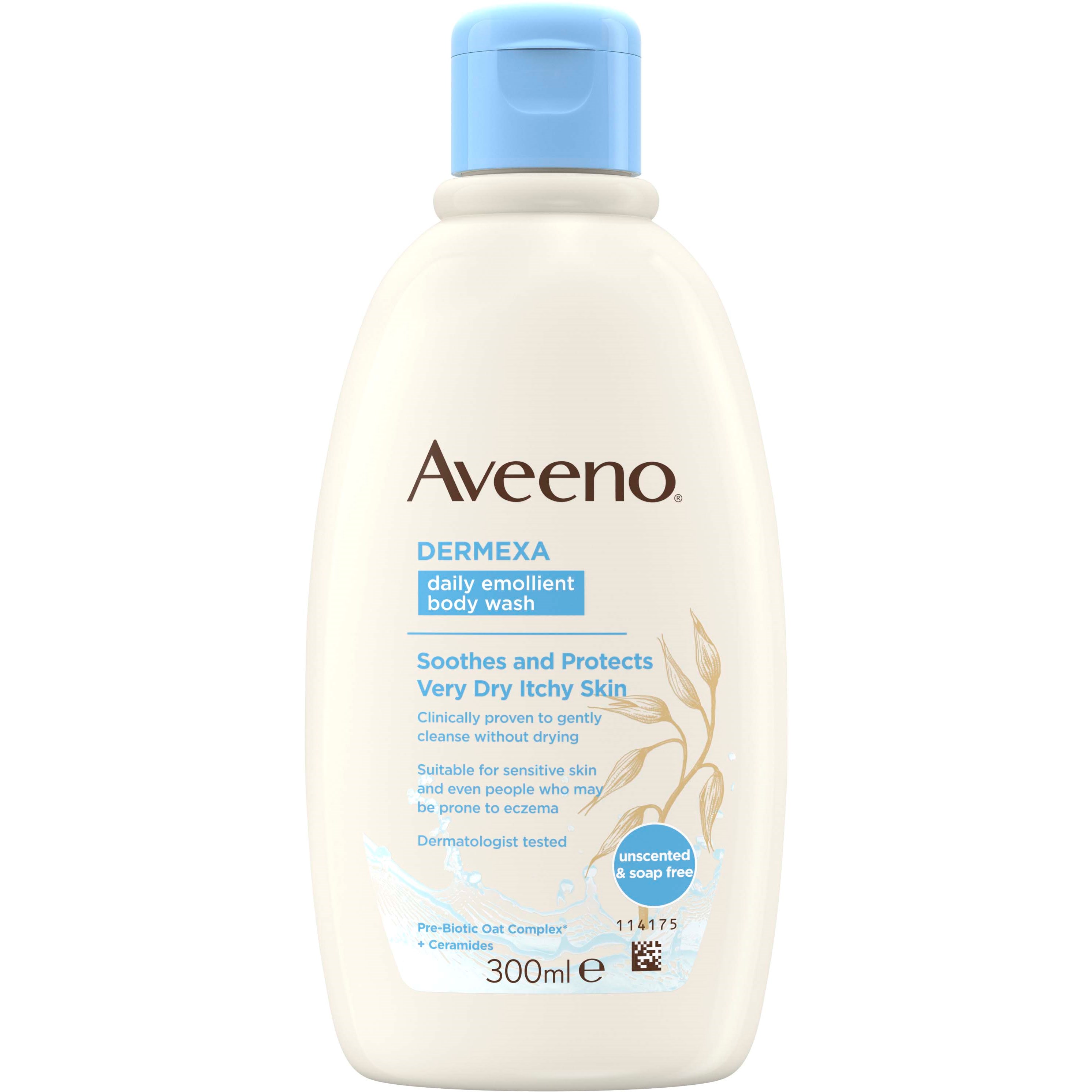Aveeno Dermexa Daily Emollient Body Wash pesuneste 300 ml