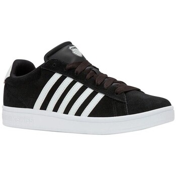 K-SWISS Matalavartiset tennarit 'Court Tiebrk II' musta / valkoinen