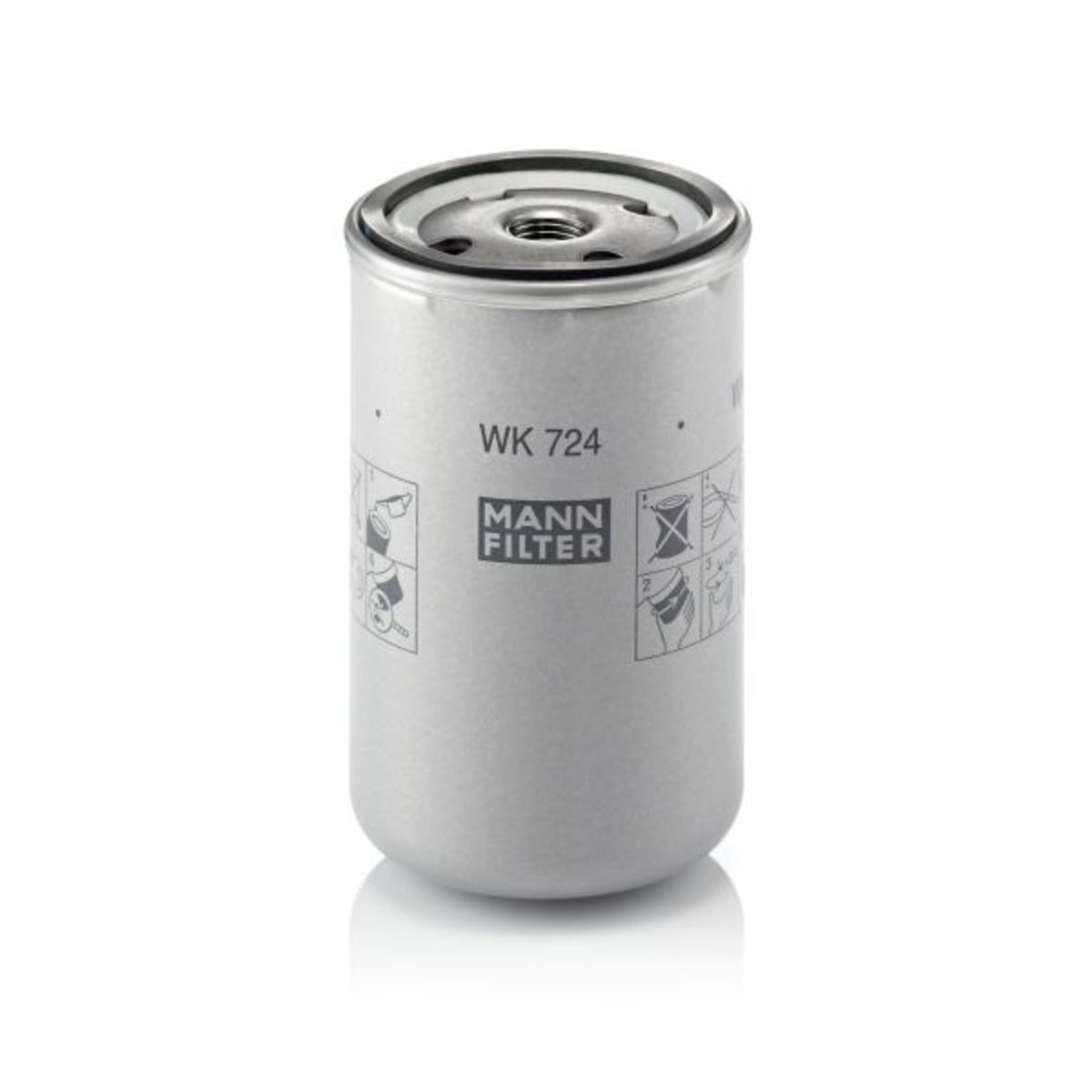 Polttoainesuodatin MANN-FILTER WK 724