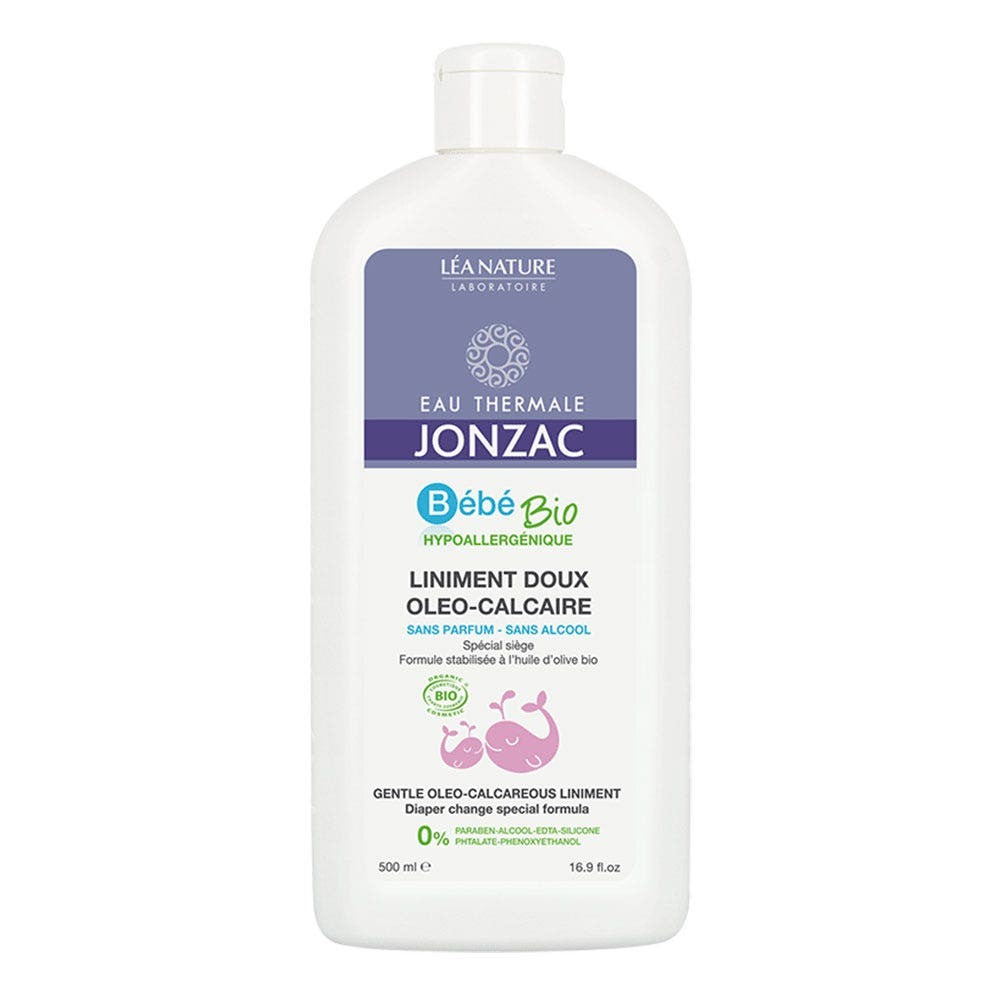 Eauthere Jonzac Soft Liniment Oil Special Limestone Organic Seat Bebe 500 ml