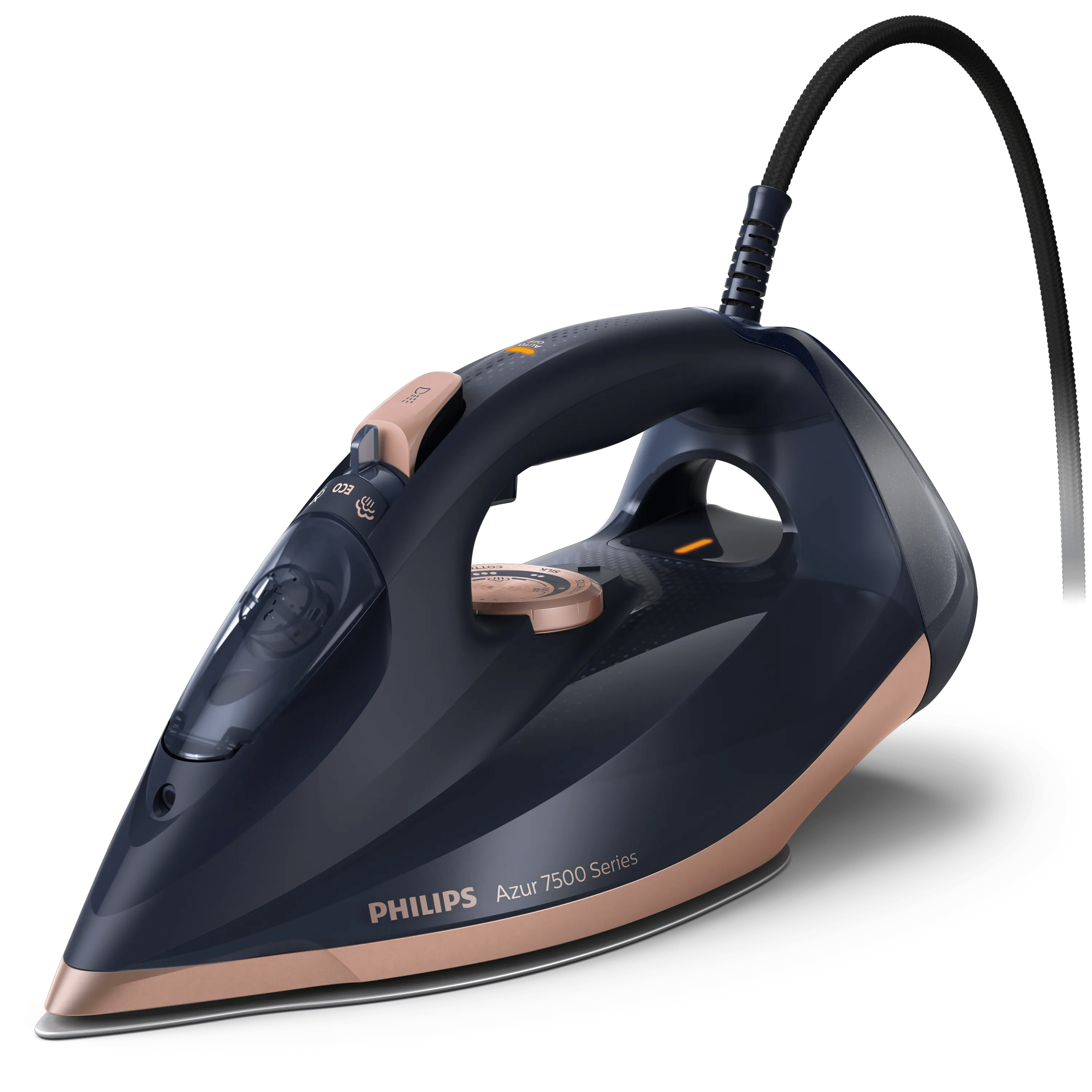 Philips höyrysilitysrauta Azur 7500 Series DST7510 - steam iron - sole plate: SteamGlide Elite