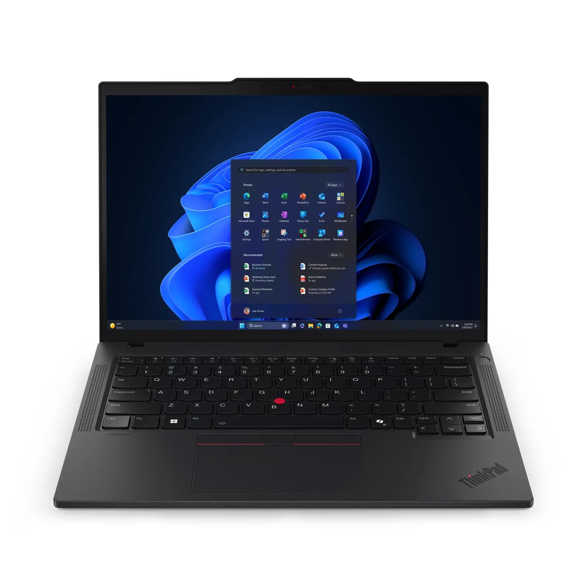 Lenovo ThinkPad T14 Gen 6 14" Ultra 7 258V, 32 Gt, 1 Tt SSD, Win 11 Pro -kannettava, musta