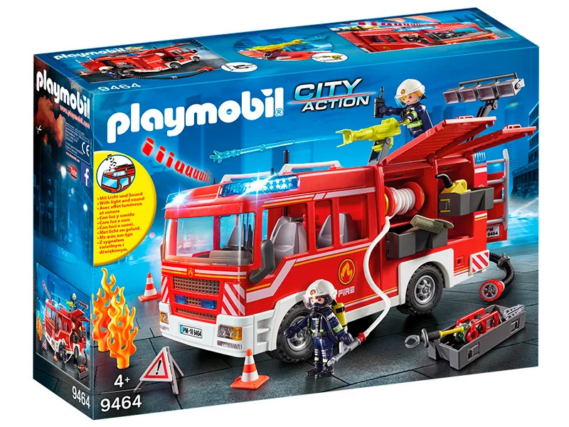 Playmobil Kaupunkitoimintaa - Fire Engine
