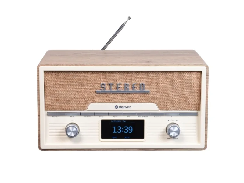 DENVER MDA-525LW - Retro Design Meets Modern Audio Technology