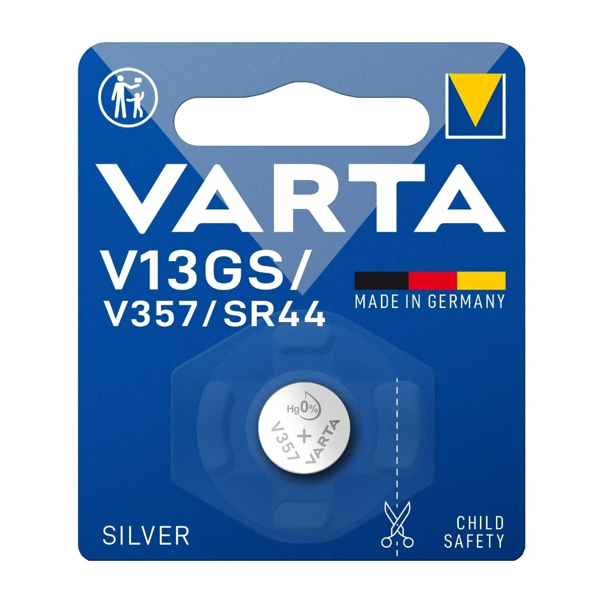 VARTA V13GS/V357/SR44-nappiparisto