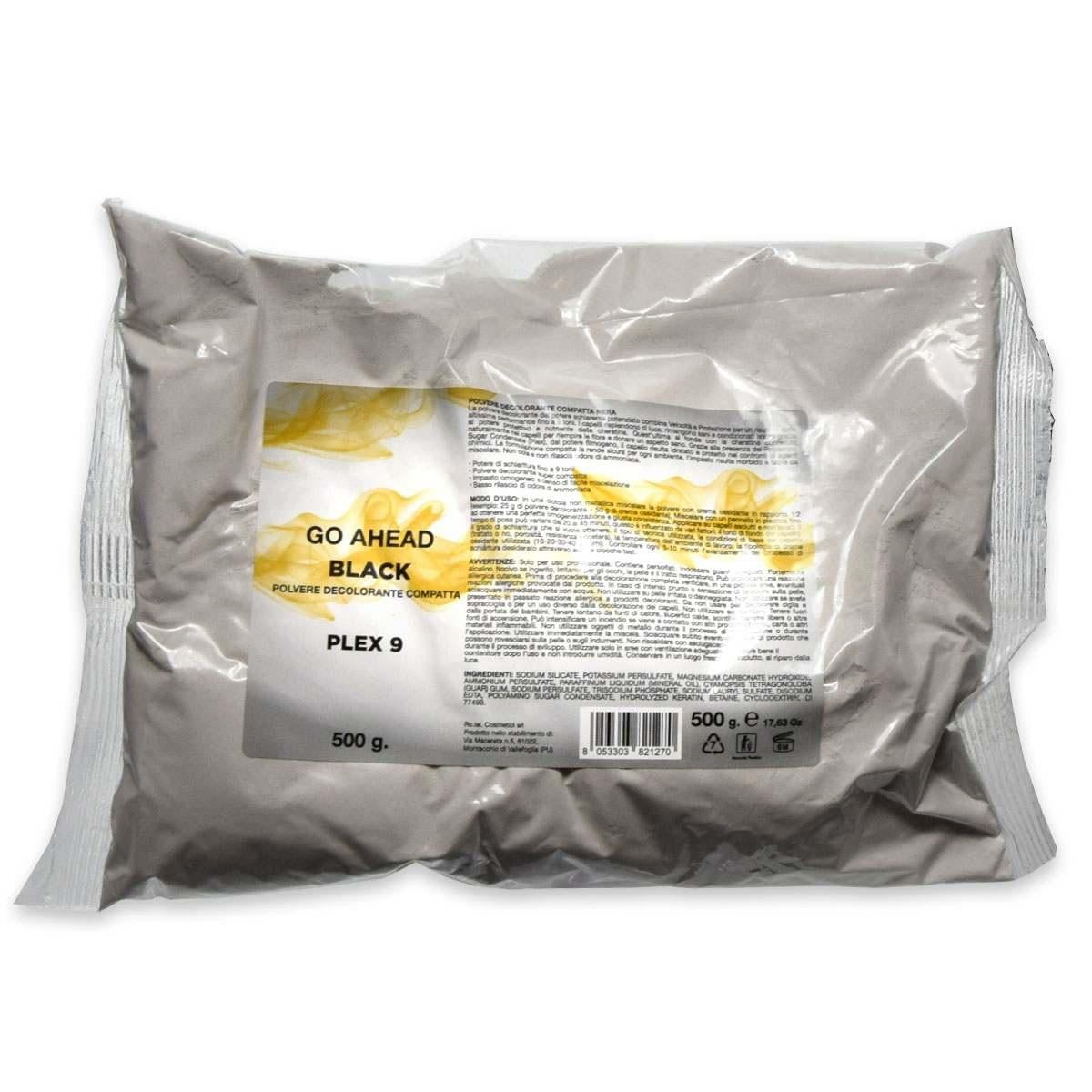 Go Ahead Black Plex 9 sävyn vaalennusjauhe 500 g