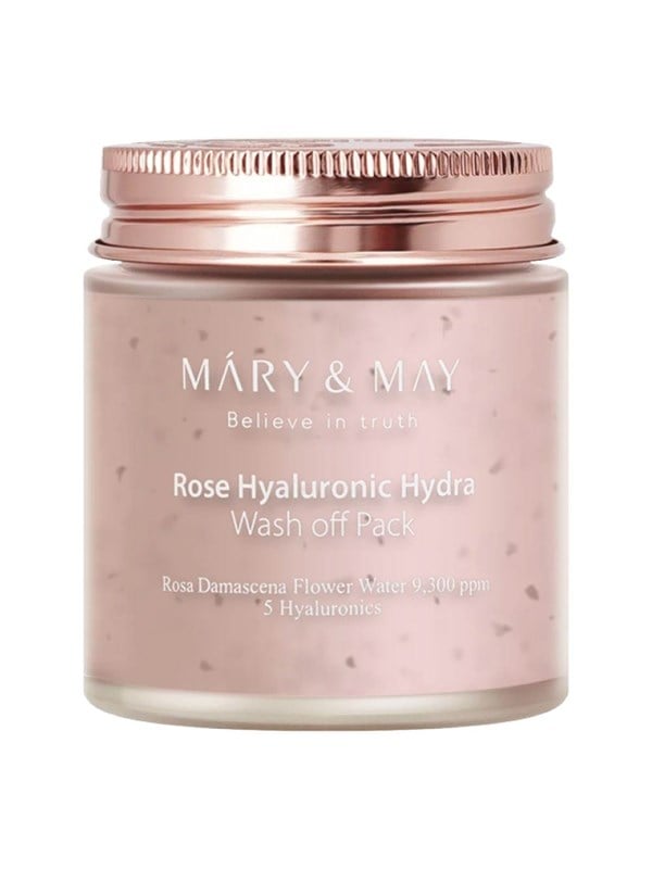 Mary & May Rose Hyaluronic Hydra Wash Off Pack - 125g