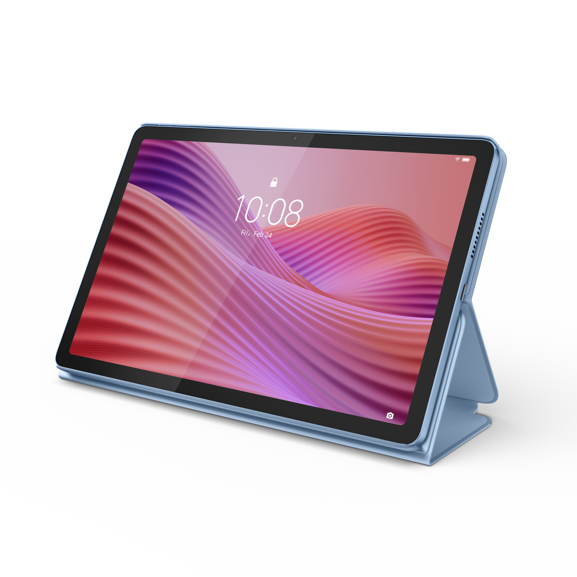 Lenovo Folio Case - Flip-kansi tabletille - polyuretaani - sininen - Tab