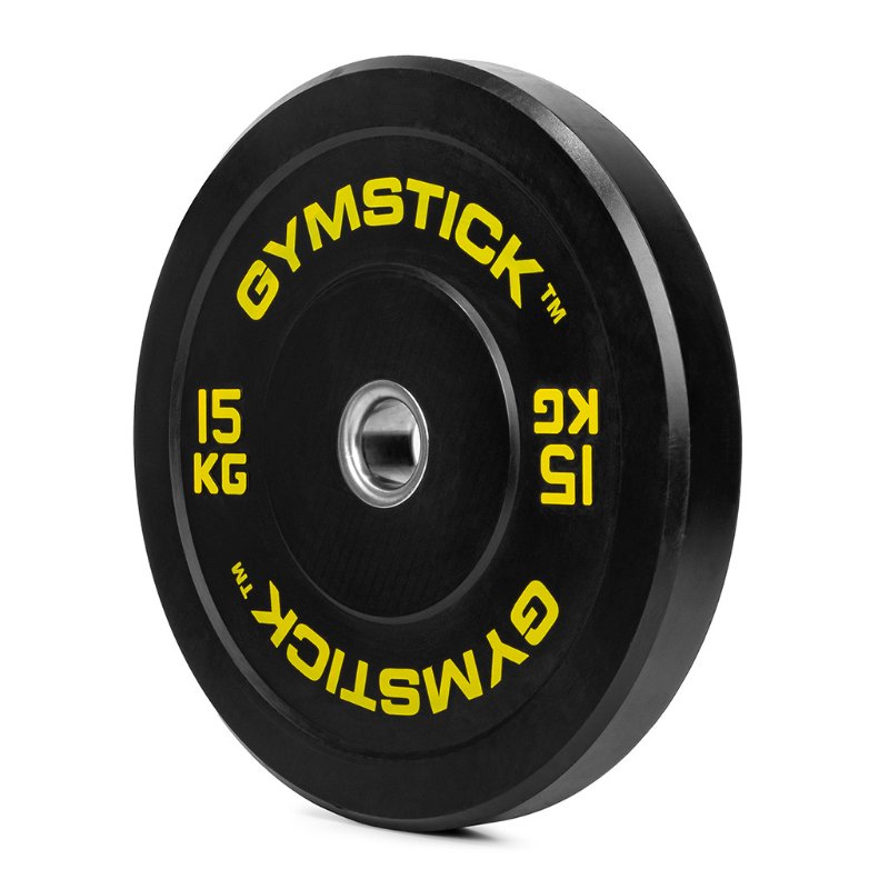 Gymstick Bumper Plate Levypaino - 15kg