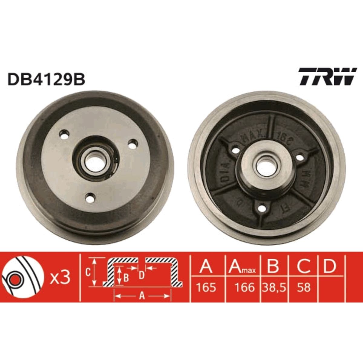 Jarrurumpu TRW DB4129B