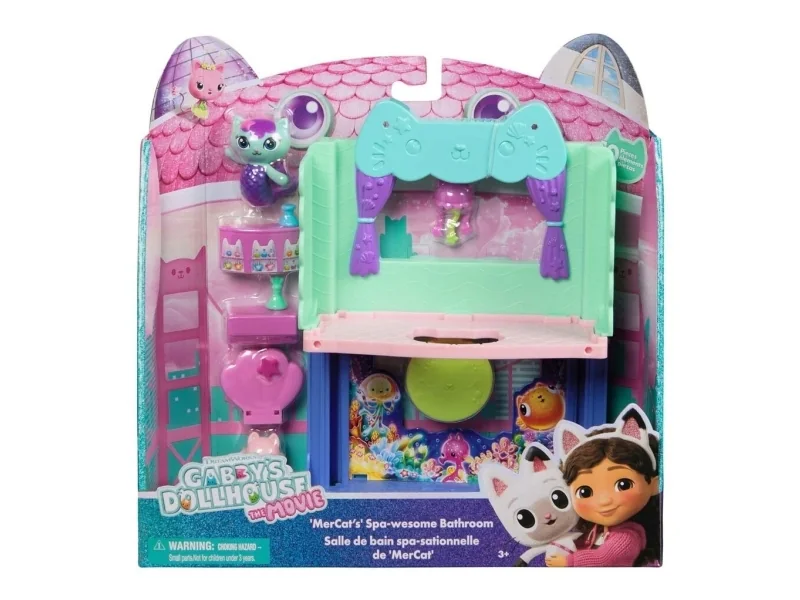 Gabby''s Dollhouse GDH PYS MovieBathroomPortalRooms GML, Toiminta/Seikkailu, 3 vuosi/vuosia, Monivärinen