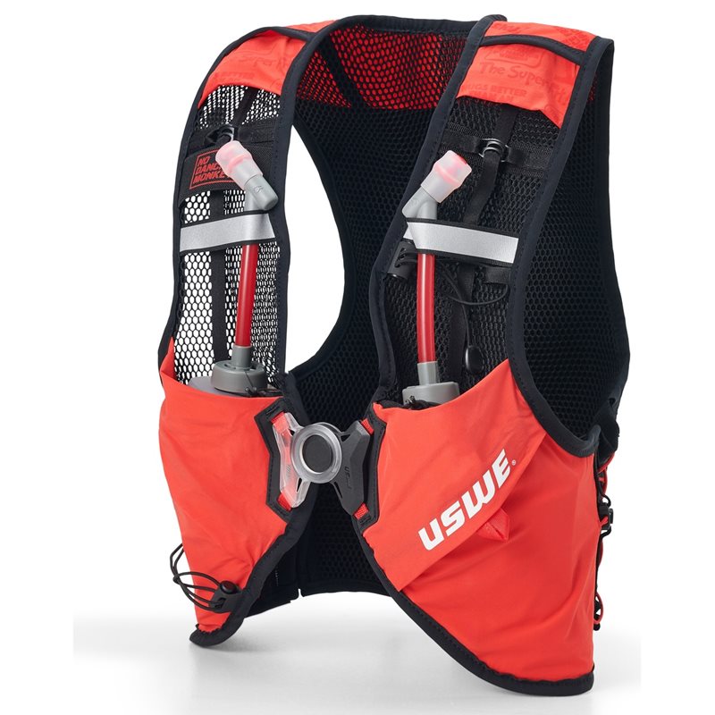 USWE Pace 8L Trail Running Vest Red/Black - XS