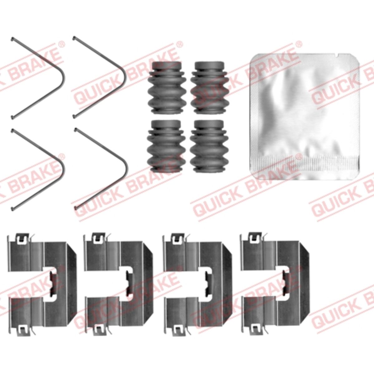Jarrupalojen asennussarja QUICK BRAKE 109-0165