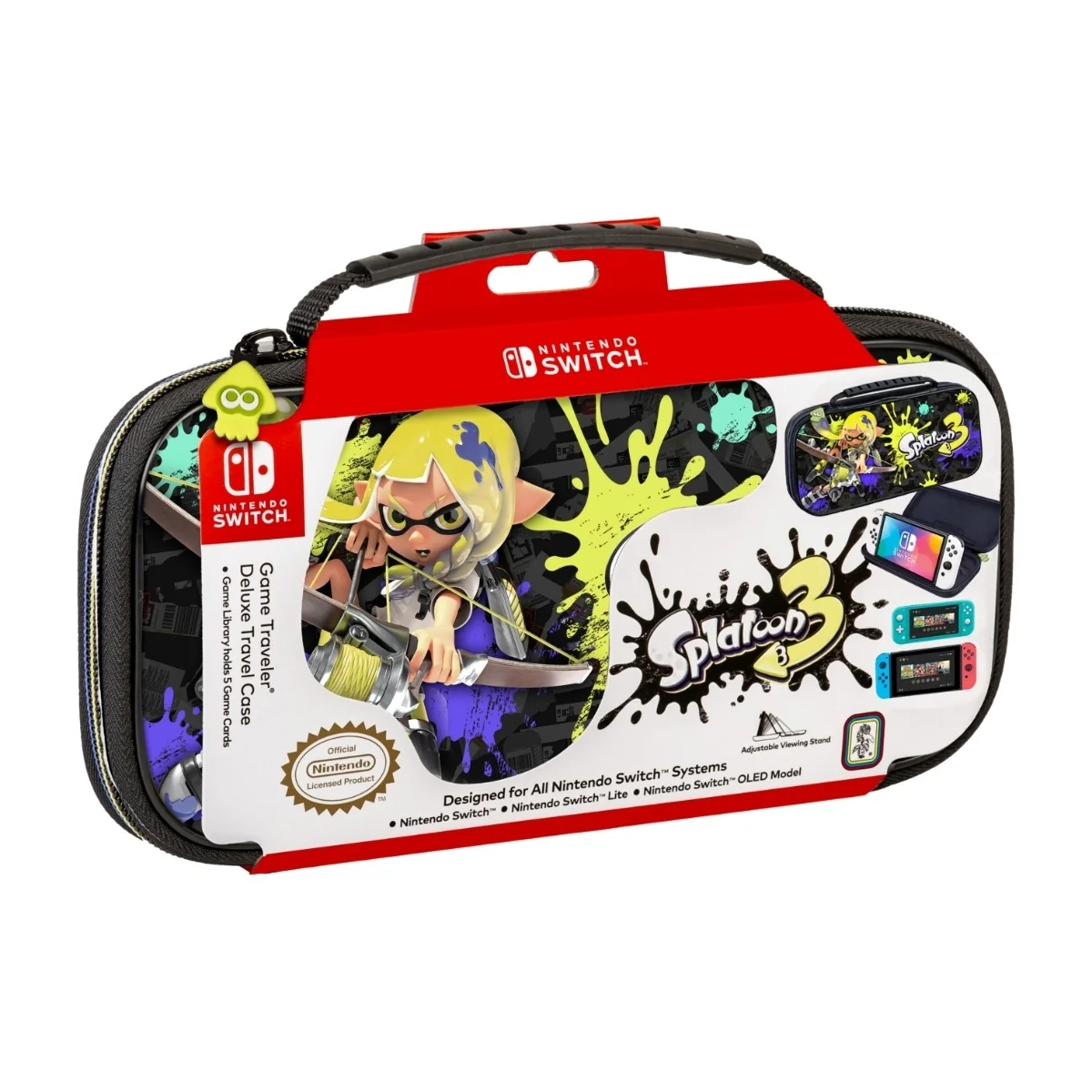 Nintendo Switch Deluxe Matka Case (Splatoon 3) - Bag - Nintendo Switch