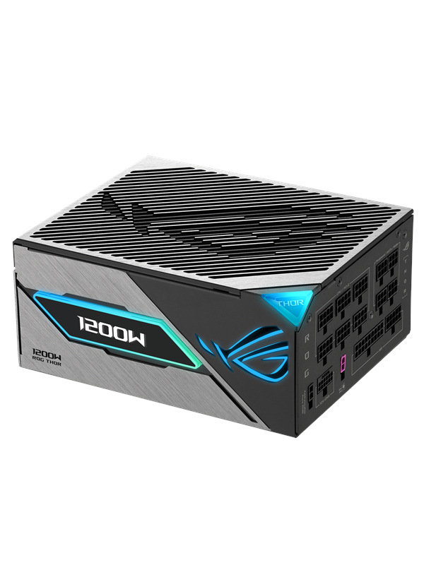 ASUS ROG THOR 1200W Platinum III (ROG Equalizer) Virtalähde - 1200 Watt - ATX 3.1 - 80 Plus Platina sertifioitu